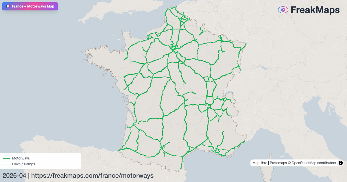 France — motorways