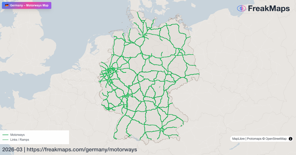 Germany — motorways